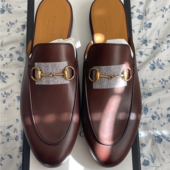 Gucci Shoes - brown gucci prince town loafers